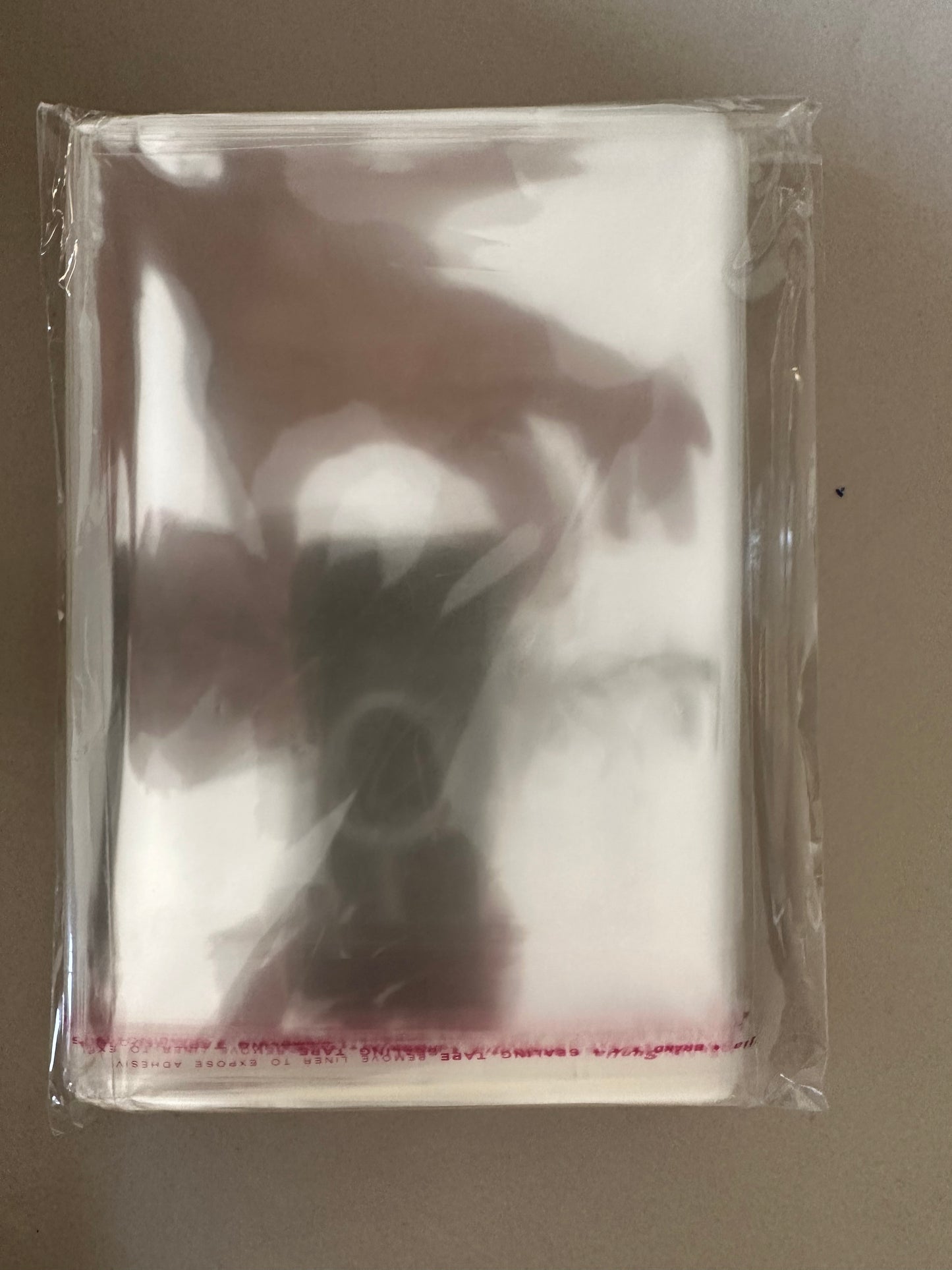 2" x 10" Cellophane Bags w/ Adhesive